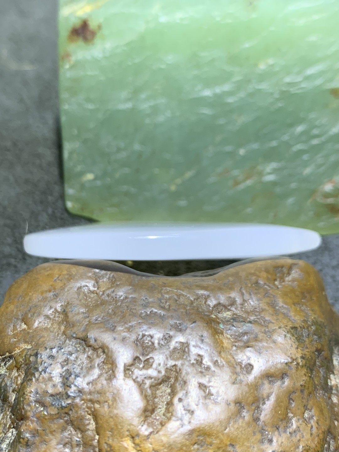 精美高玉化冰透海洋玉髓水滴形吊坠一个！