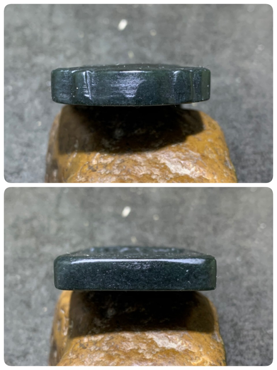 天然新疆和田青玉龙牌一块，