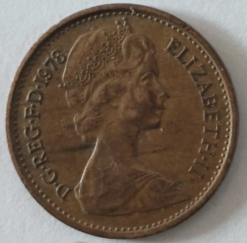 泡泡堂第139期  世界硬币专场（无押金，无佣金，捡漏，全场20包邮，偏远地区除外） 英国1978年二分之一便士