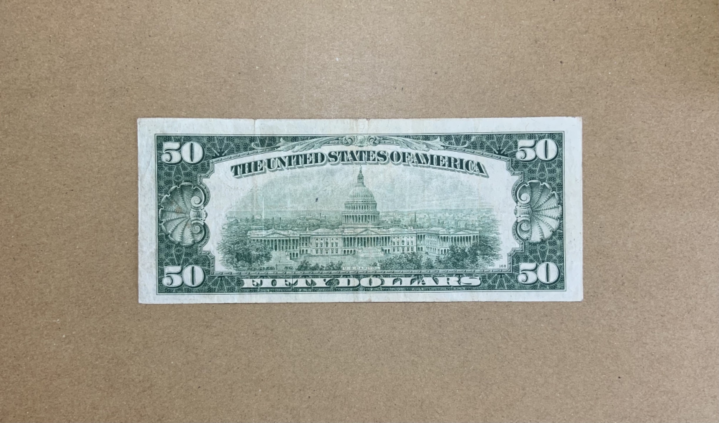 收藏联盟Quantum Auction 第206期拍卖 美国1950年联邦储备券50元 非全新 品相如图 星补号