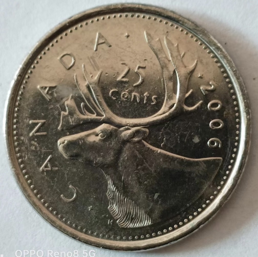 泡泡堂第140期  世界硬币专场（无押金，无佣金，捡漏，全场20包邮，偏远地区除外） 加拿大2006年25分