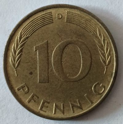 泡泡堂第140期  世界硬币专场（无押金，无佣金，捡漏，全场20包邮，偏远地区除外） - 德国十芬尼