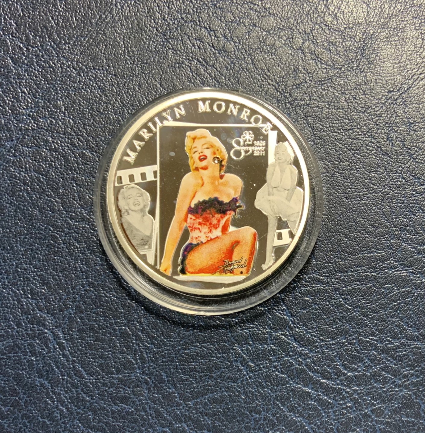 收藏联盟Quantum Auction 第205期拍卖 澳大利亚2015年1盎司玛丽莲梦露精制纪念银币 