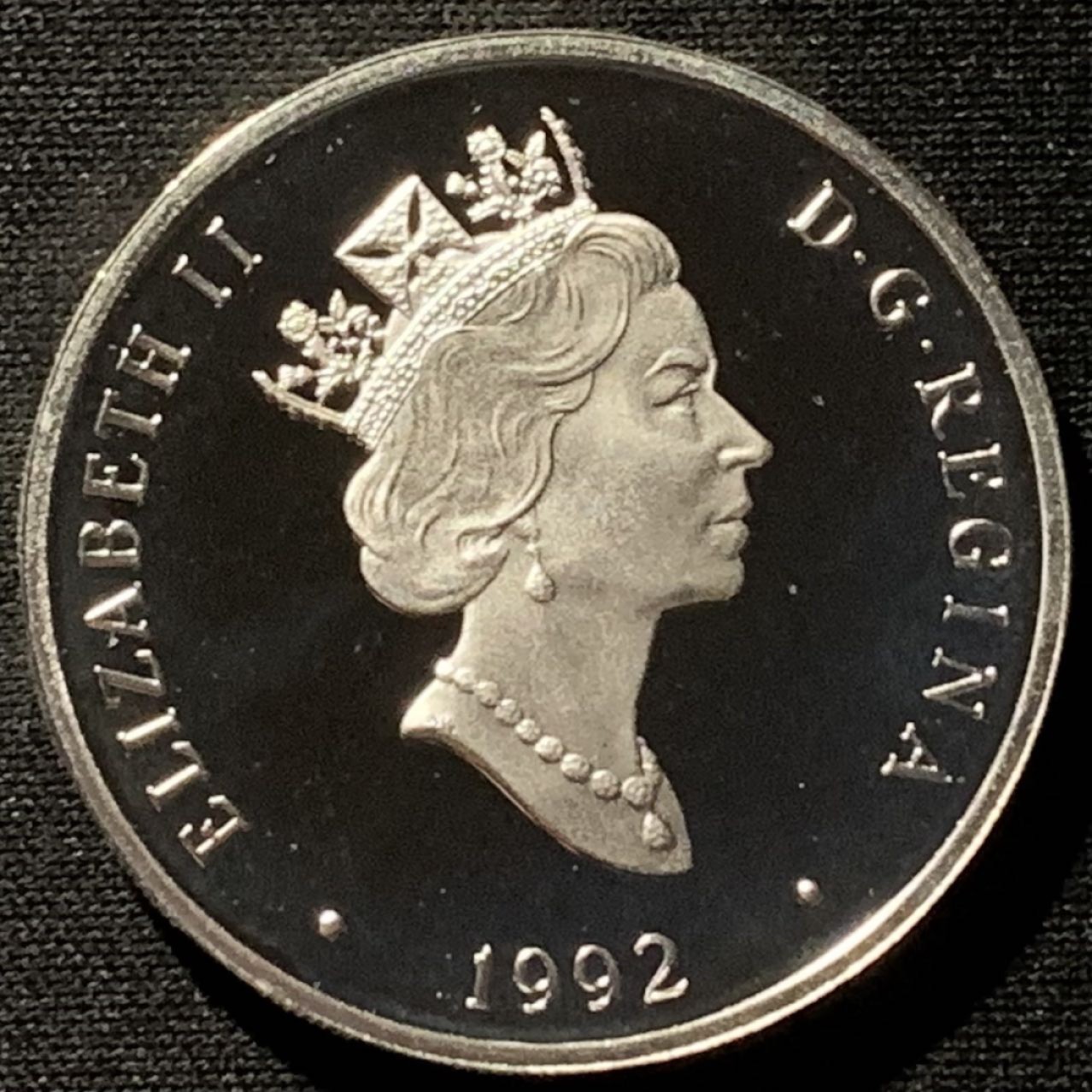 紫瑗钱币——第227期拍卖 加拿大 1992年 航空系列 飞行员 默顿·西摩 20元 镶金 31.1克 0.925银 精制 原盒证书