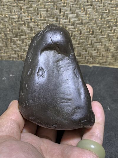 精美新疆戈壁滩地表细泥石原石(把件，镇纸，摆件） 一块， - 精美新疆戈壁滩地表细泥石原石(把件，镇纸，摆件） 一块，