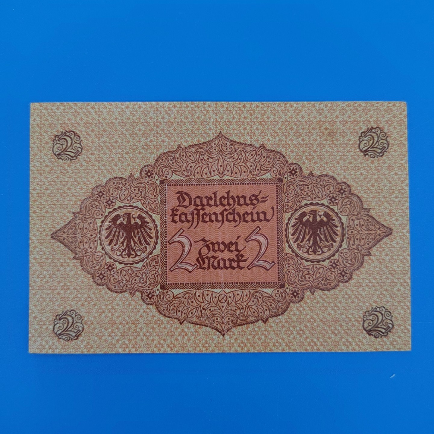王之爱好～外国纸币 19220年，2马克，德国纸币
