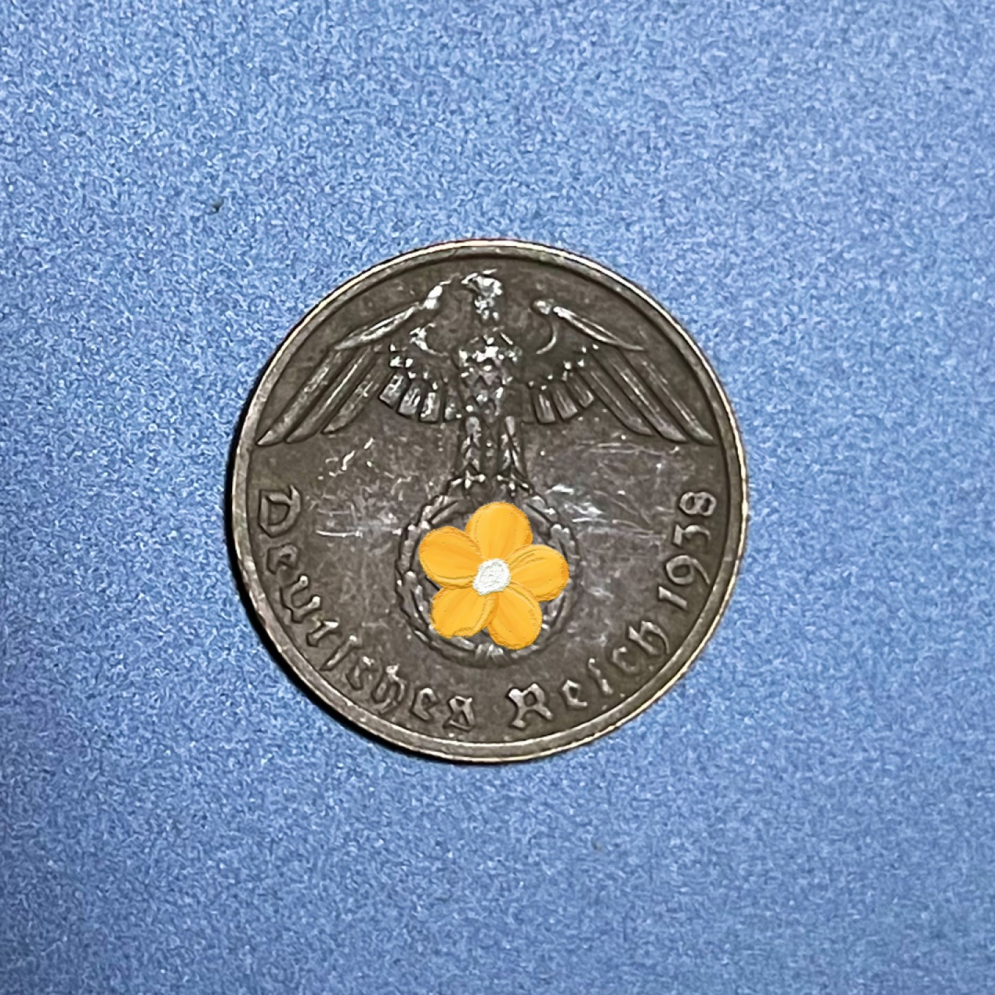 外国硬币0元起拍（26） 德国1芬尼铜币