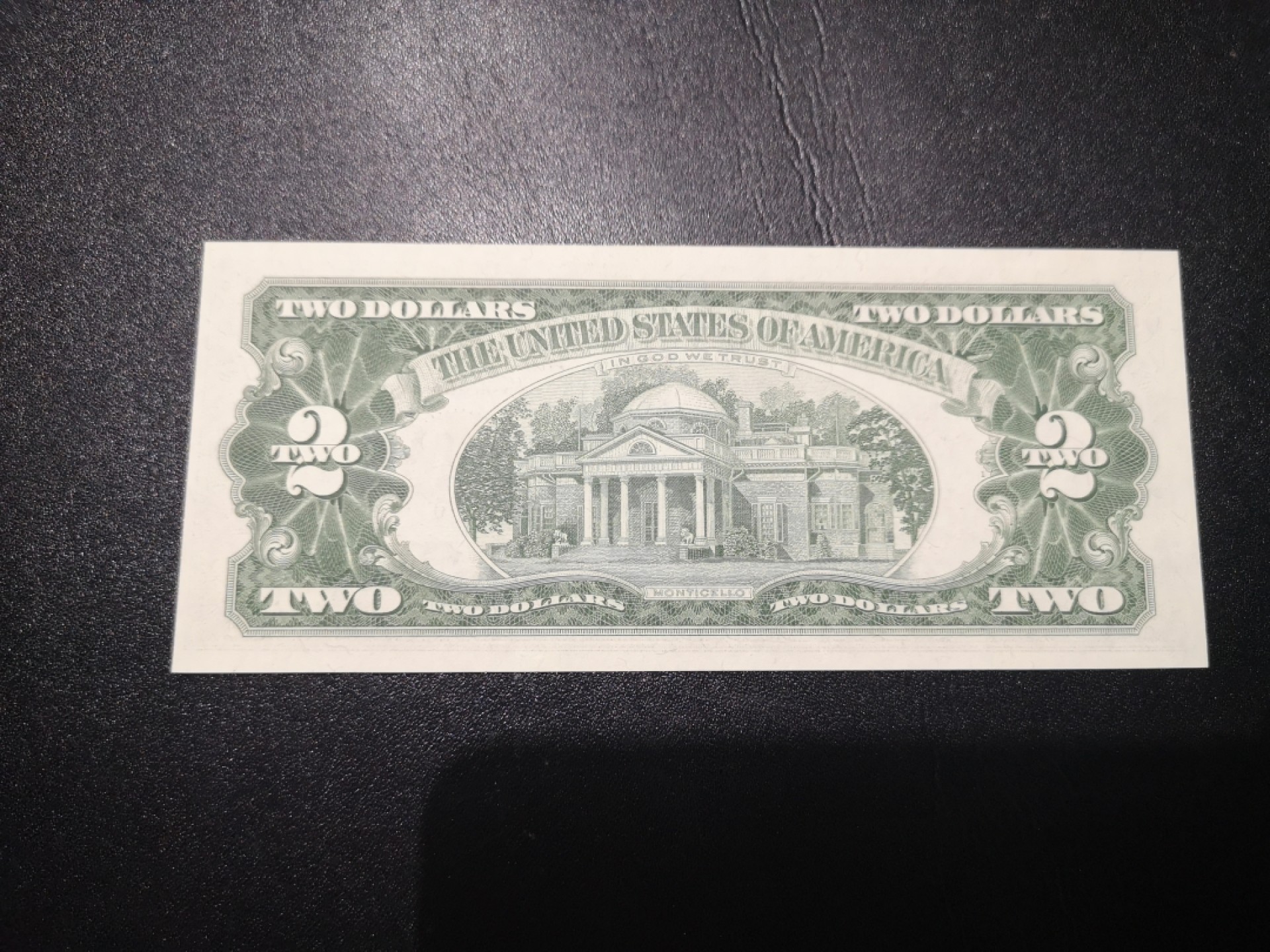 《外钞收藏家》第二百一十五期 1963年美国2美元 近全新 有一个潮点