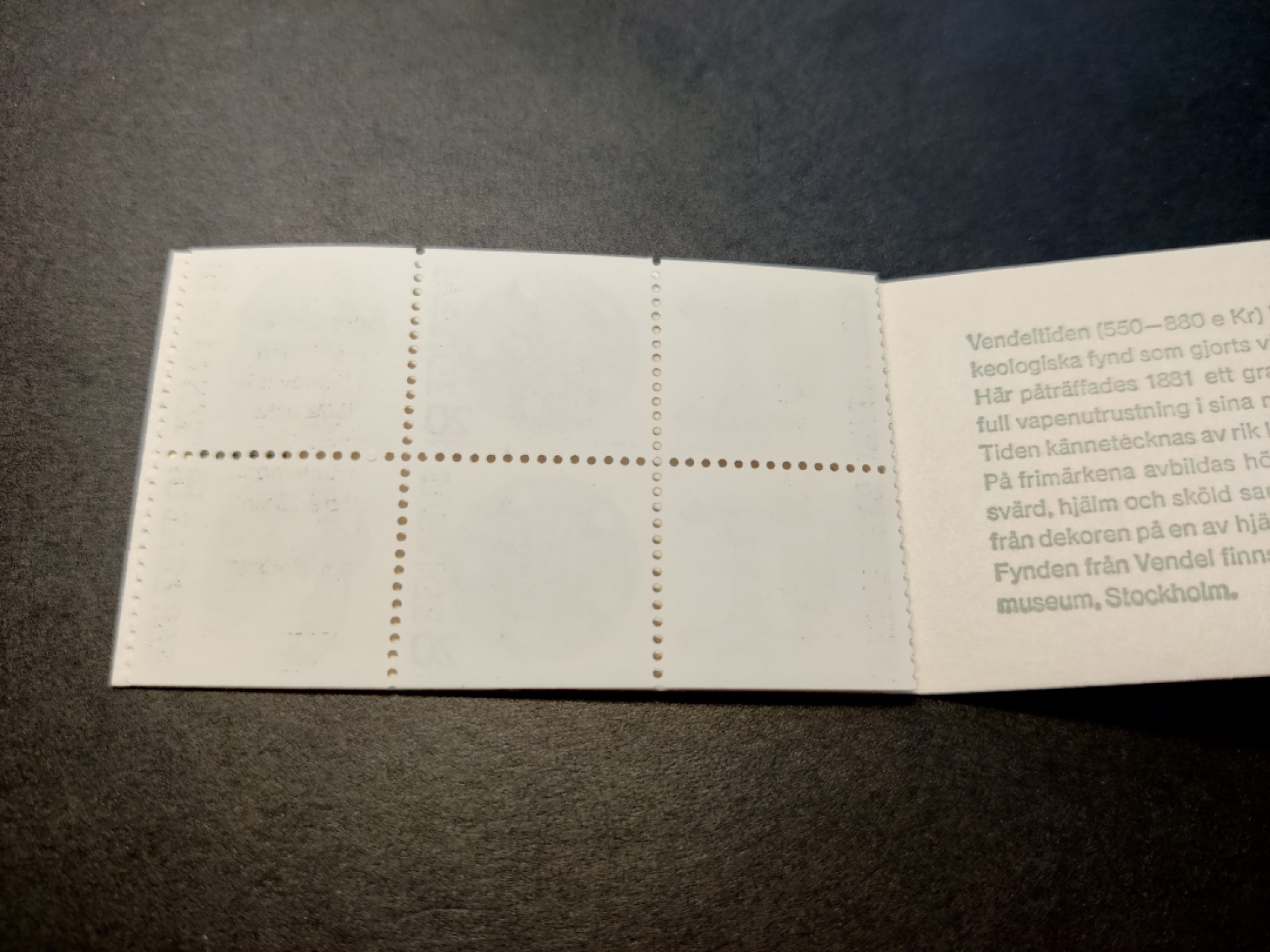 洪涛臻品 精选邮票限时拍卖第七十八期 资深玩家才见过的 瑞典较早期小本票 八枚新票齐全
