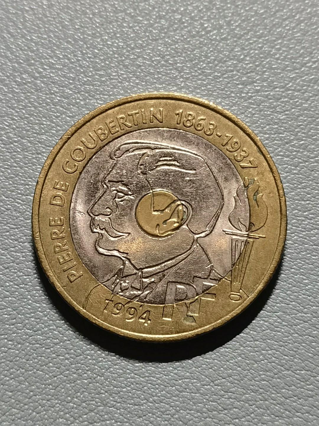 🎉乐享宝藏💰20221111期专场 法国20法郎纪念币~皮埃尔·德·顾拜旦