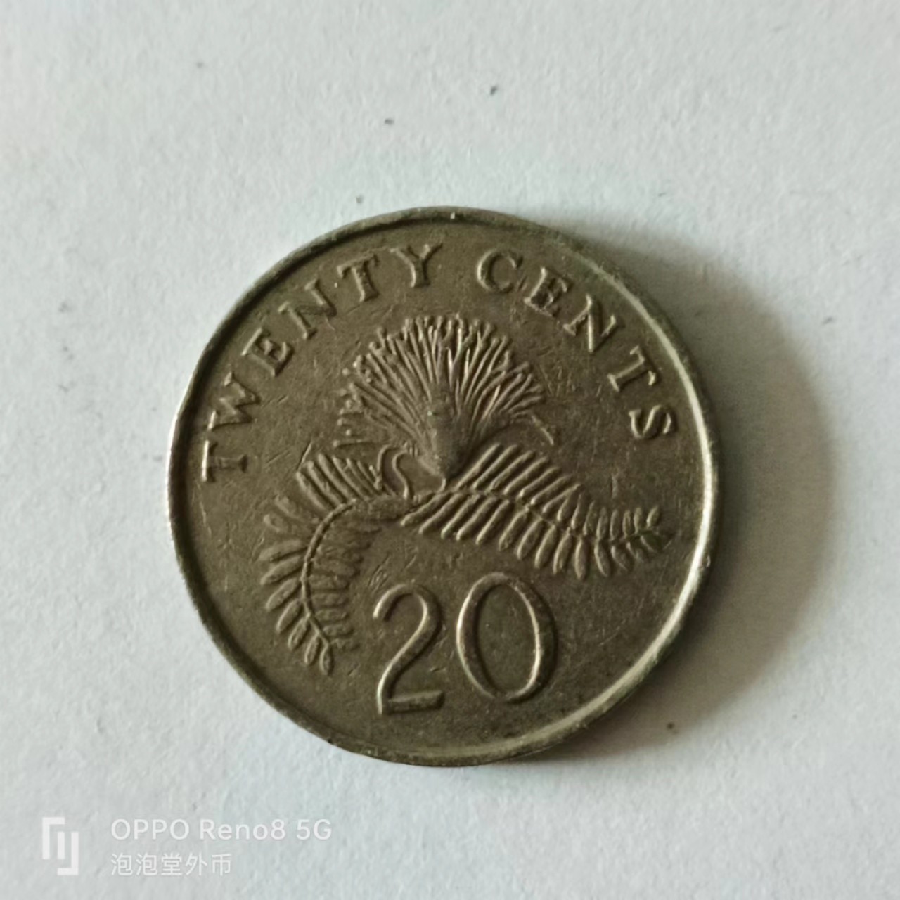 泡泡堂第141期  世界硬币专场（无押金，无佣金，捡漏，全场20包邮，偏远地区除外） 新加坡二十分