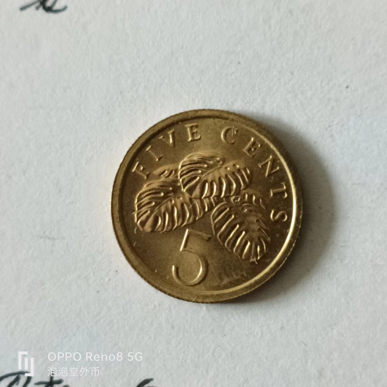 泡泡堂第141期  世界硬币专场（无押金，无佣金，捡漏，全场20包邮，偏远地区除外） 新加坡新五分