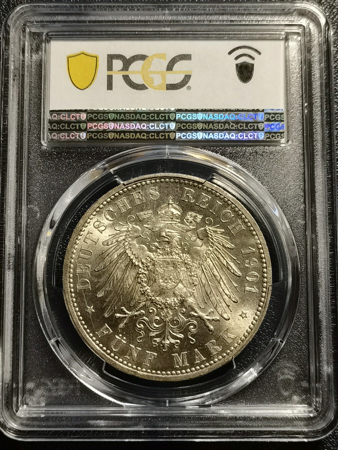 🎉乐享宝藏💰20221112期专场 普鲁士王国建国200周年5马克银币