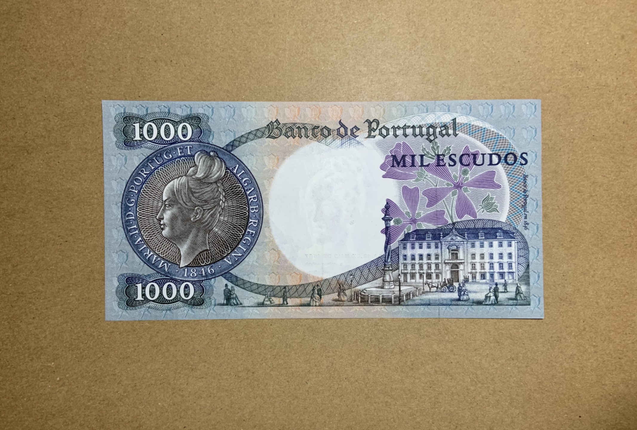 收藏联盟Quantum Auction 第207期拍卖 葡萄牙1967年1000埃斯库多 品相AU JEZ代印 