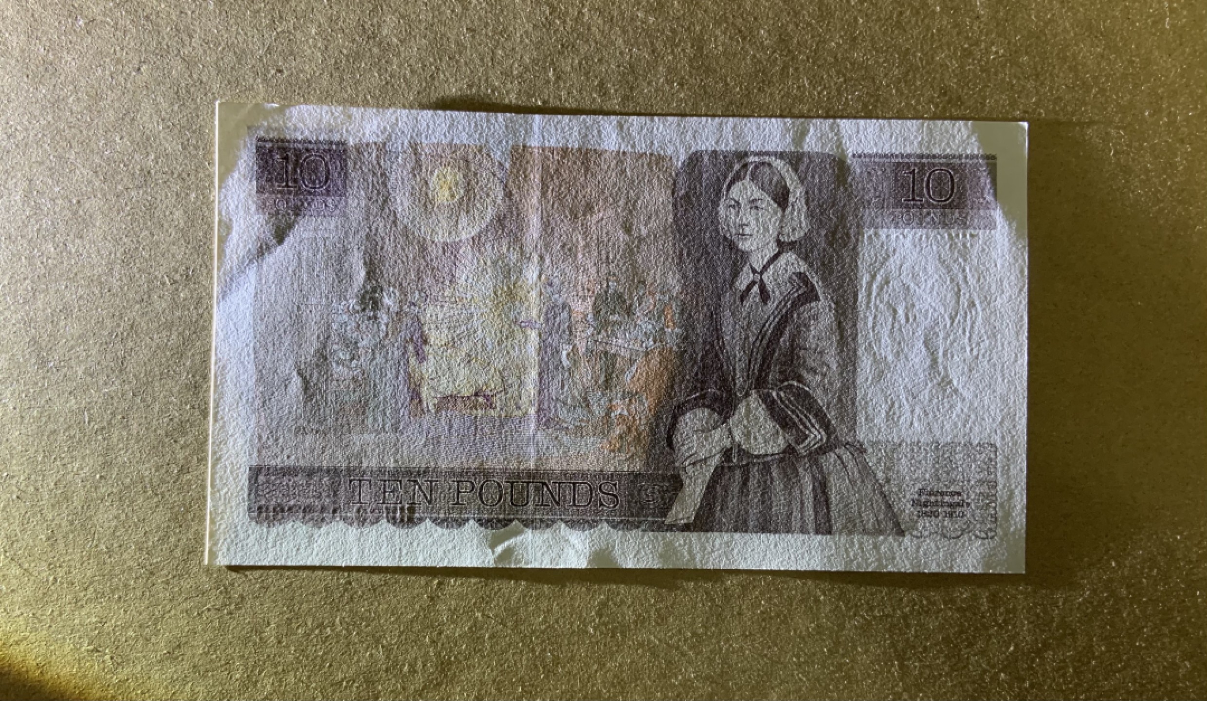 收藏联盟Quantum Auction 第207期拍卖 英国1988-91年10镑 品相UNC- 提灯女神 现代护理学奠基人 南丁格尔