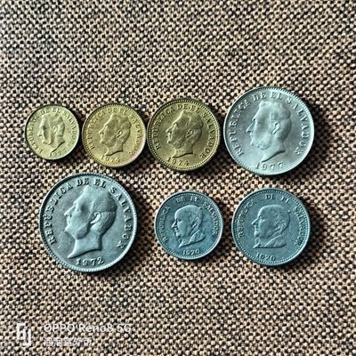 泡泡堂微拍第二十五幕精品硬币捡漏专场👿👿，零佣金，零押金，累计满二十元包邮 - 漂亮萨尔瓦多老板一套。