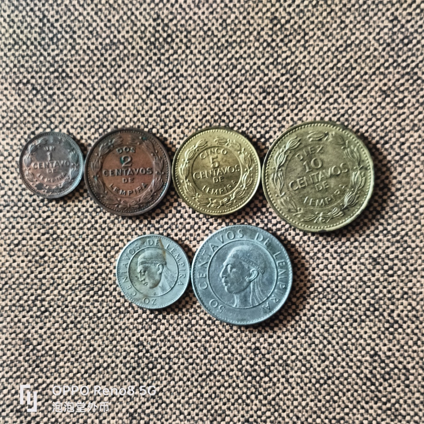 泡泡堂微拍第二十五幕精品硬币捡漏专场👿👿，零佣金，零押金，累计满二十元包邮 洪都拉斯老版一套。