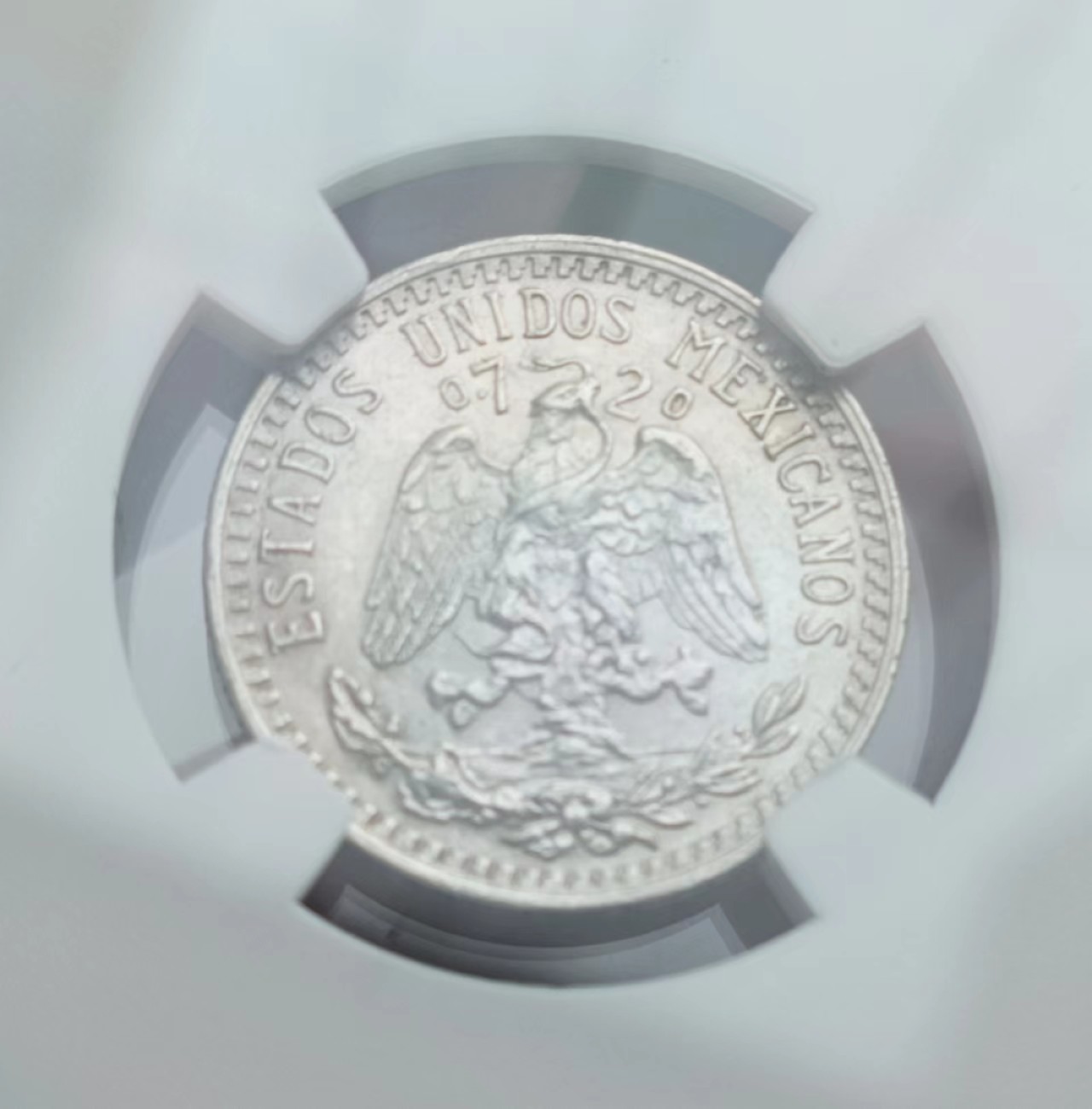 瓶子🏺第65期拍卖会 墨西哥1941年20分银币（高分）MS65