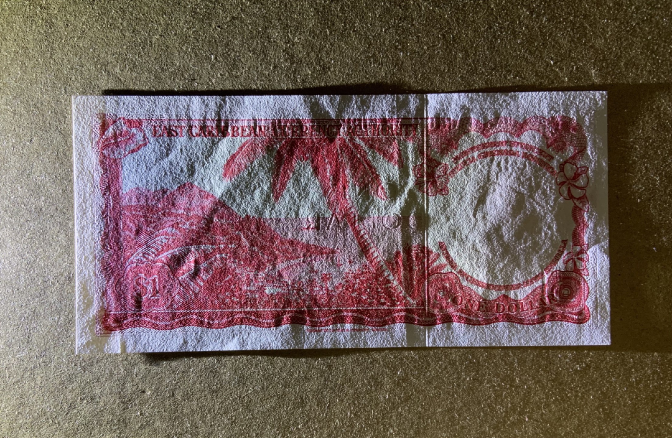 收藏联盟Quantum Auction 第207期拍卖 东加勒比1965年1元 品相AU V字冠