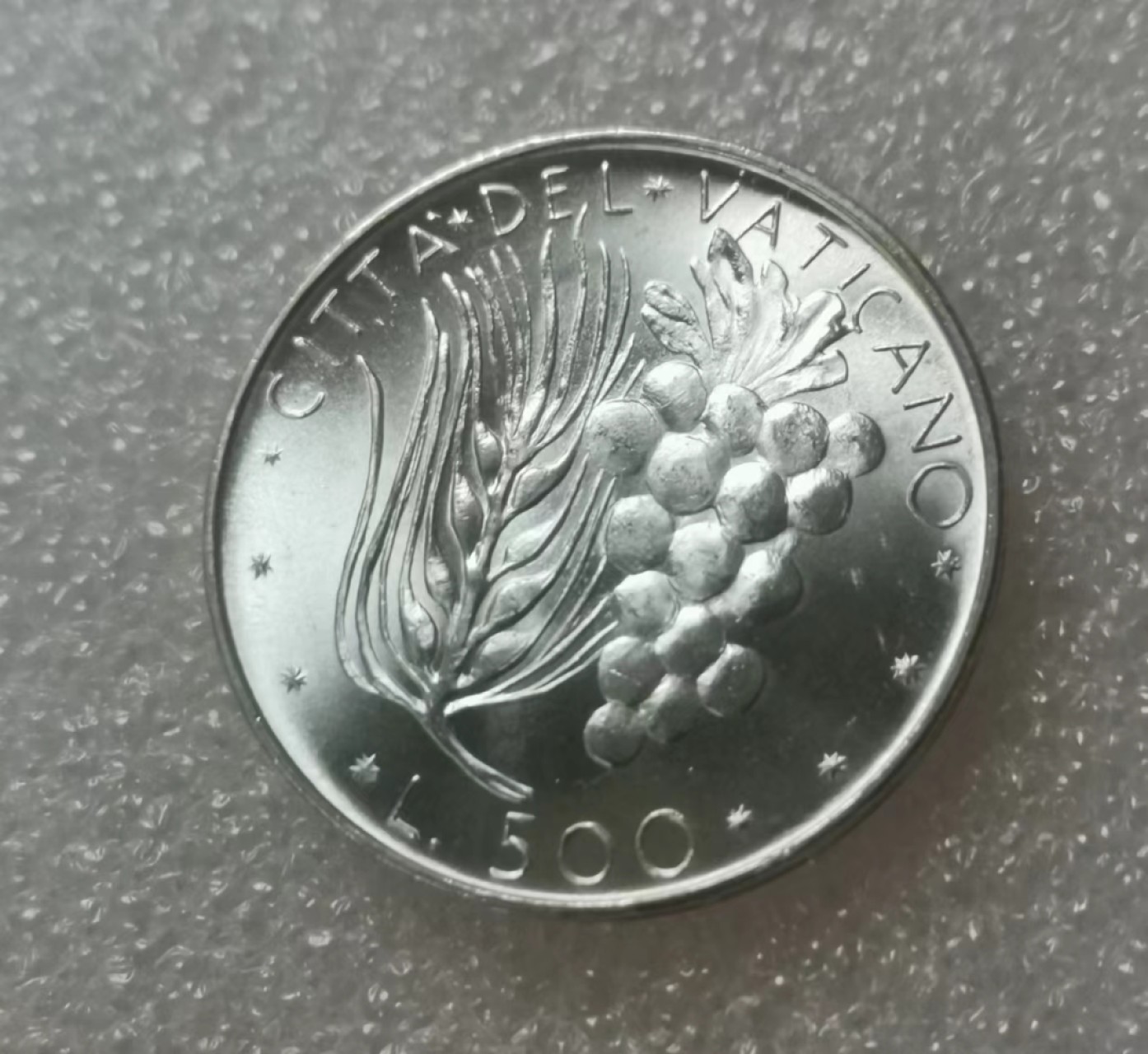 瓶子🏺第65期拍卖会 梵蒂冈1975年500里拉FAO银币
