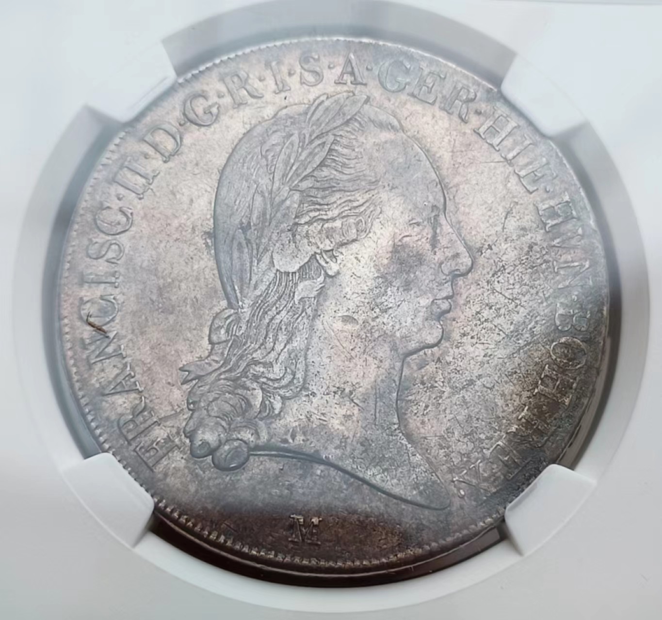 瓶子🏺第65期拍卖会 奥属尼德兰1800年1泰勒大银币 （米兰厂）稀少年份XF