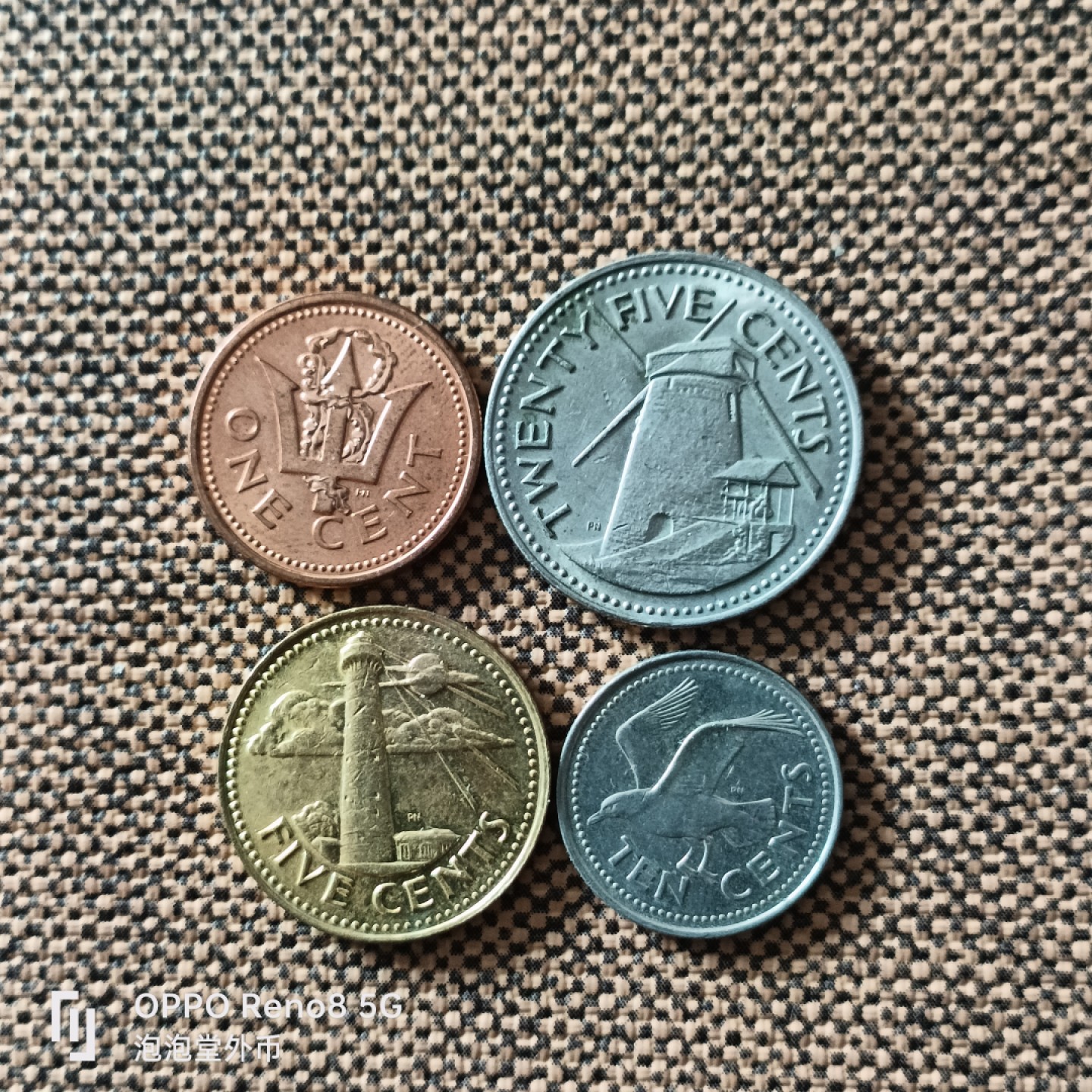 泡泡堂微拍第二十五幕精品硬币捡漏专场👿👿，零佣金，零押金，累计满二十元包邮 阿巴多斯四枚小套。