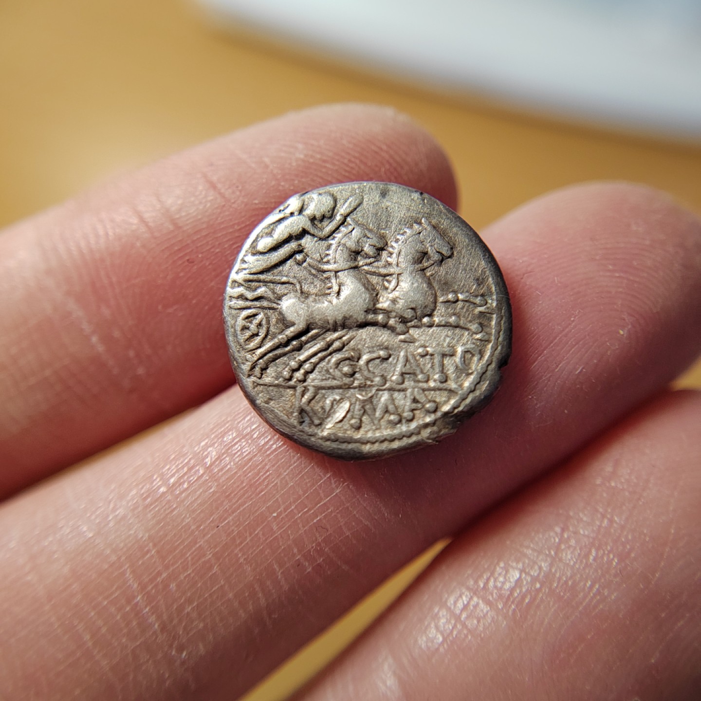 王之爱好～打制钱币 古罗马共和国时期银币