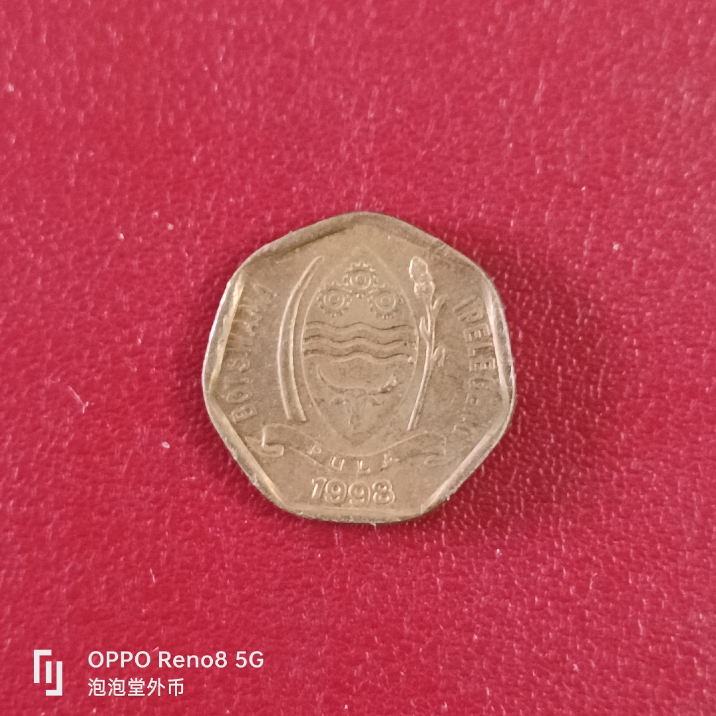 泡泡堂微拍第二十六幕精品硬币捡漏专场👿👿，零佣金，零押金，累计满二十元包邮 亮品博茨瓦纳，五色西