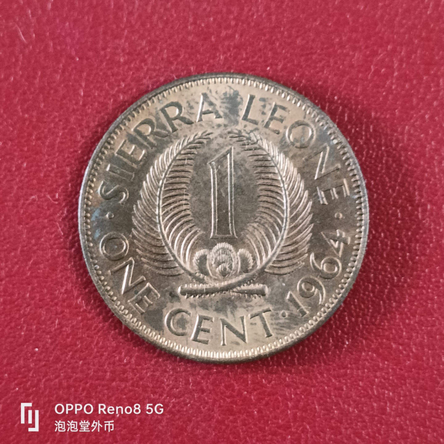 泡泡堂微拍第二十六幕精品硬币捡漏专场👿👿，零佣金，零押金，累计满二十元包邮 好品塞拉利昂64年大铜币。