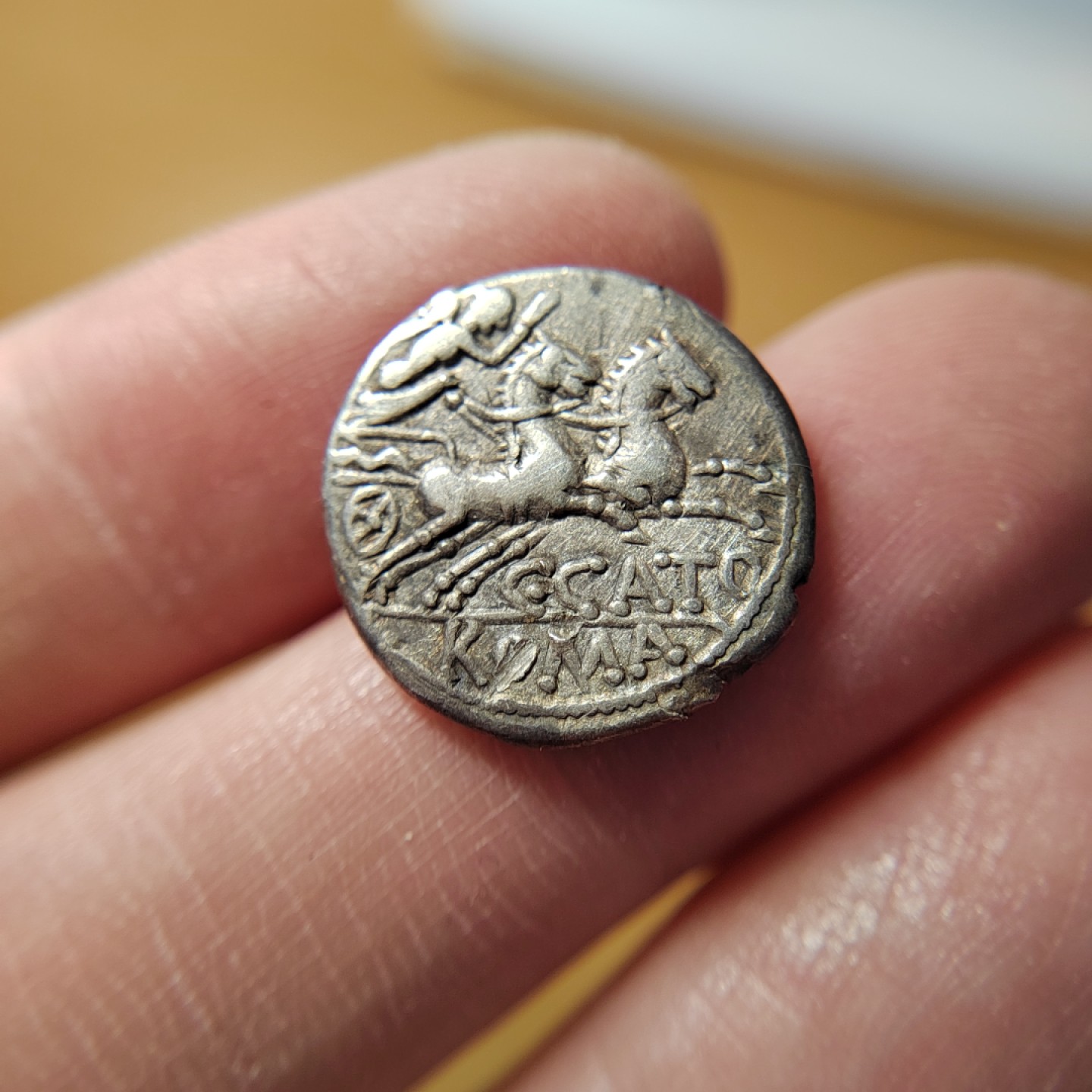 王之爱好～打制钱币 古罗马共和国时期银币