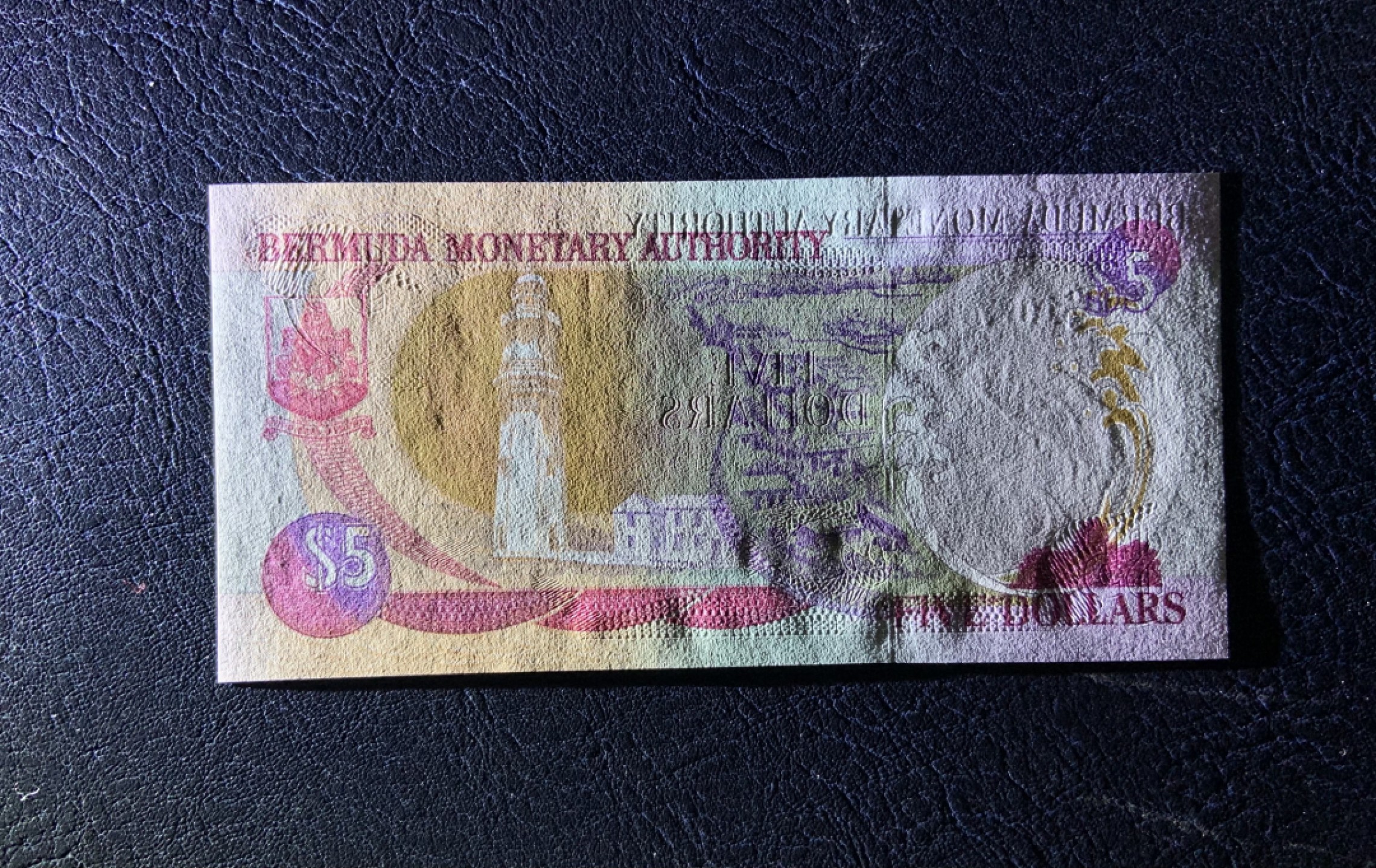 收藏联盟Quantum Auction 第207期拍卖 百慕大群岛2000年5元 品相全新UNC 自带豹子号777