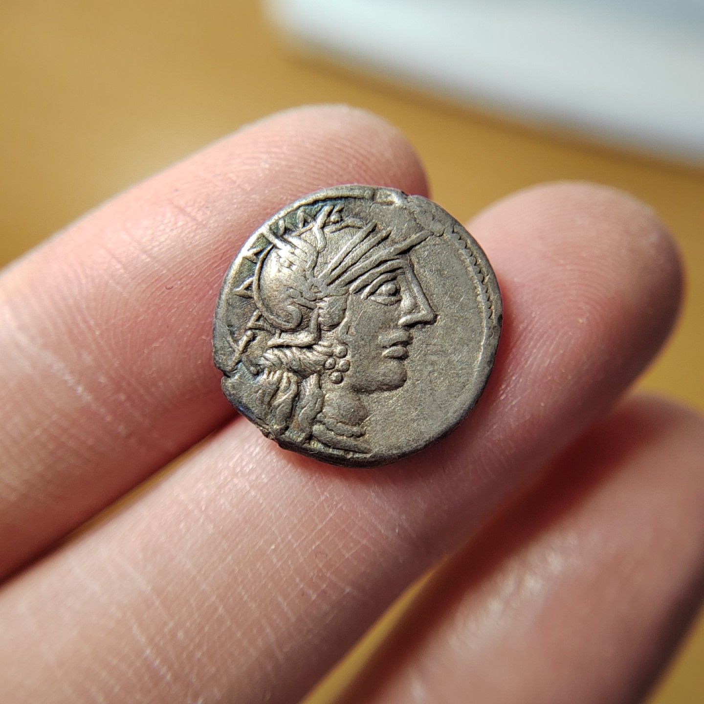 王之爱好～打制钱币 古罗马共和国时期银币