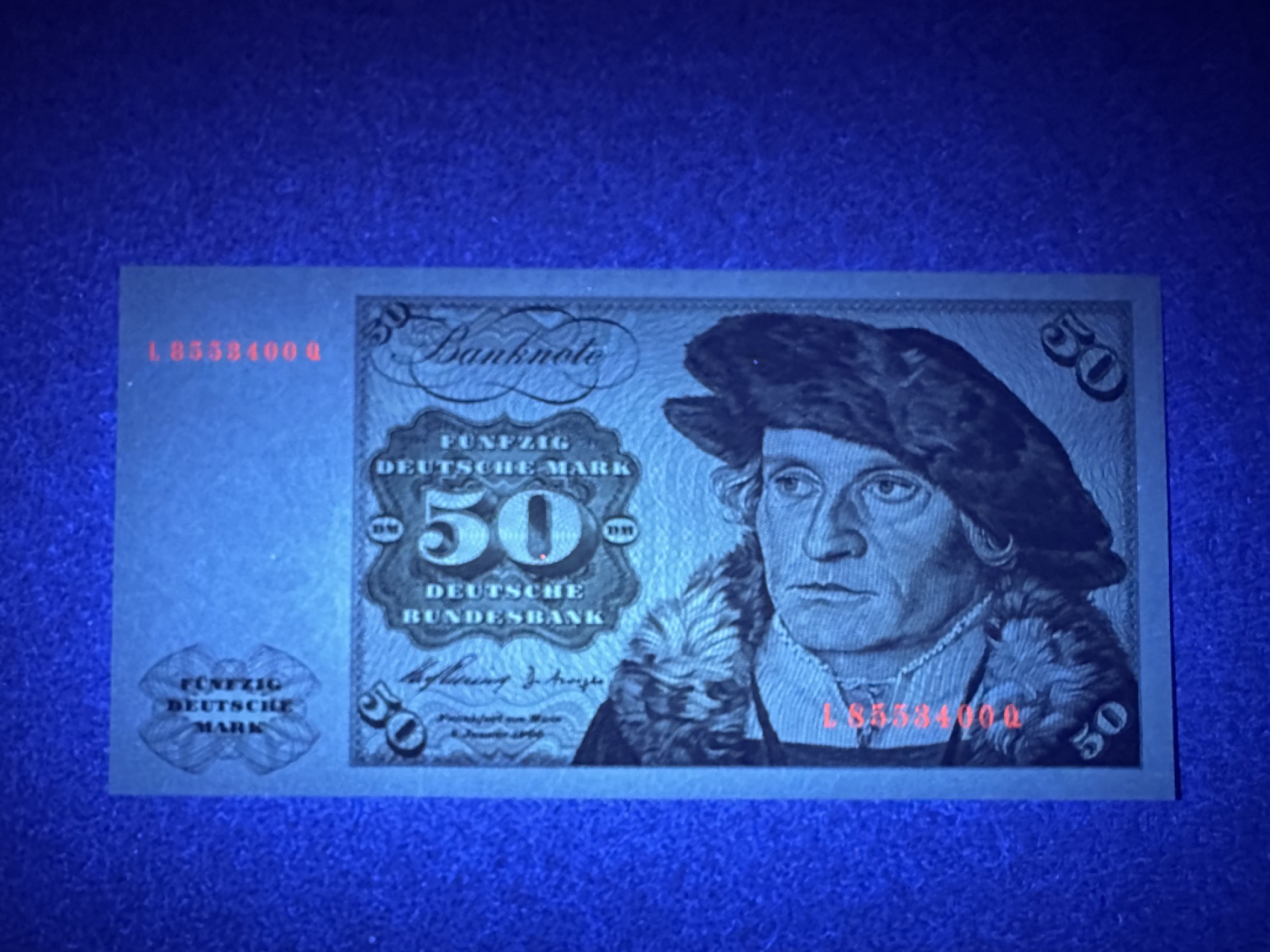 《张总收藏》79期——外币精品 德国50马克 UNC 1960年初版