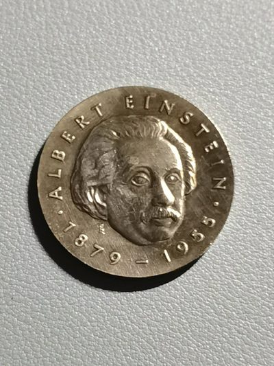 🧧乐享宝藏💰20221112期专场~东德钱币大集 -  民主德国5马克纪念币~爱因斯坦