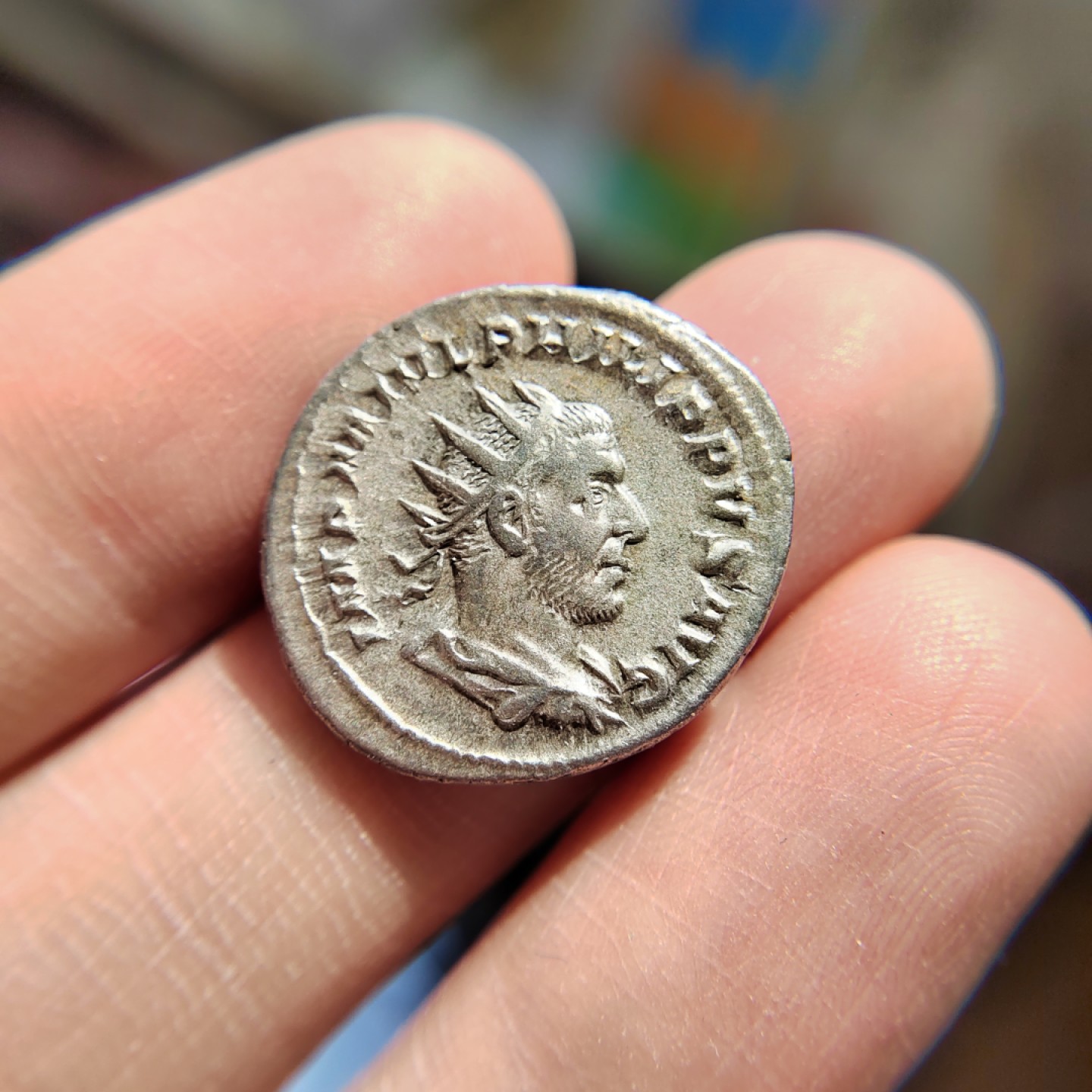 王之爱好～打制钱币 古罗马帝国银币