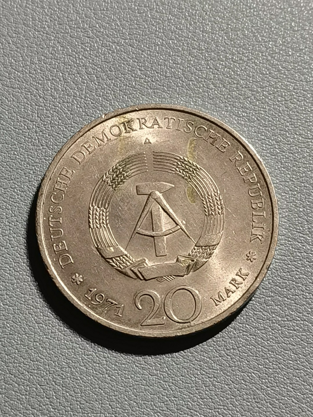 🧧乐享宝藏💰20221112期专场~东德钱币大集  民主德国20马克纪念币~恩斯特·台尔曼