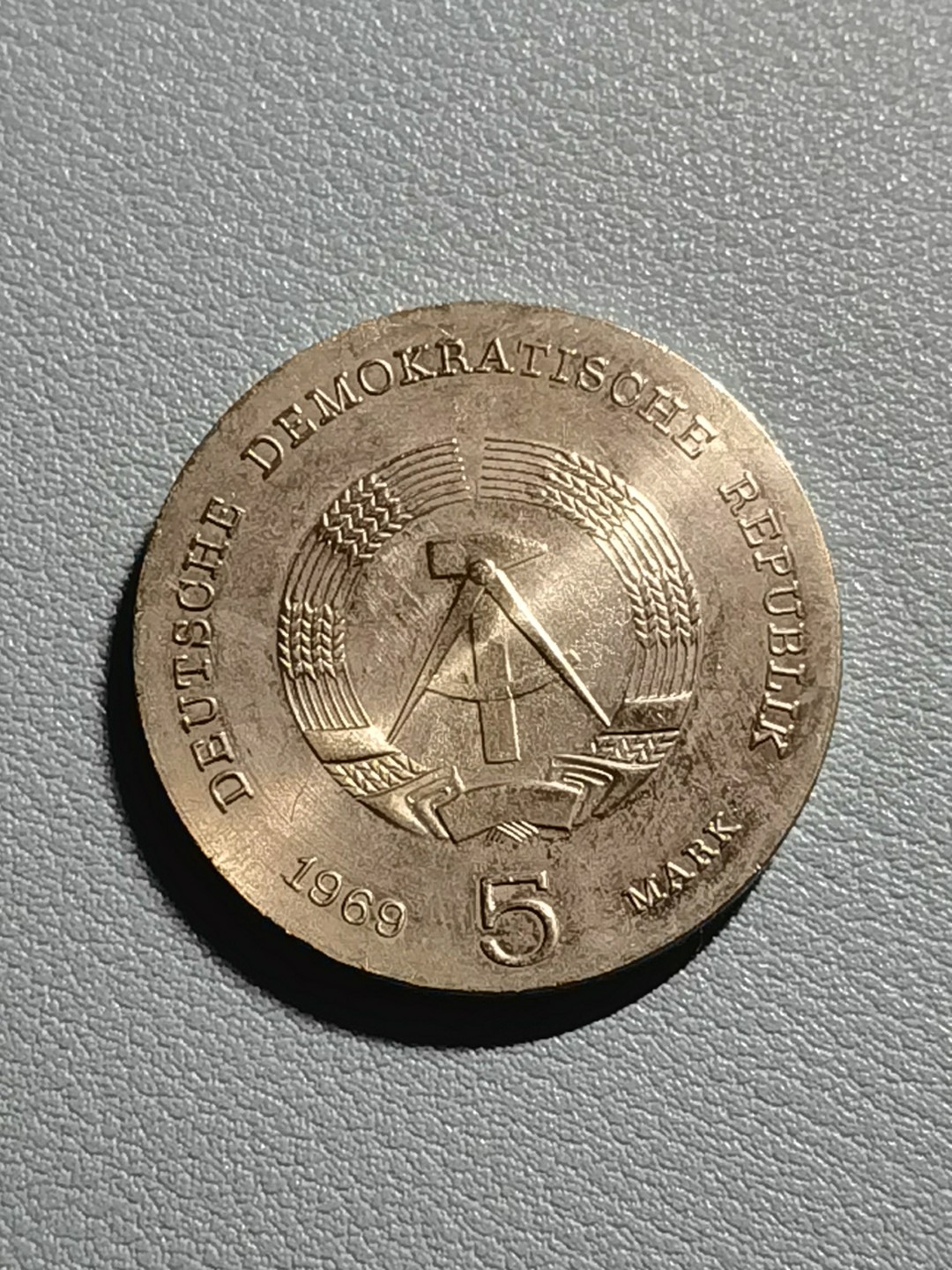 🧧乐享宝藏💰20221112期专场~东德钱币大集 民主德国5马克纪念币~ 海因里希·鲁道夫·赫兹