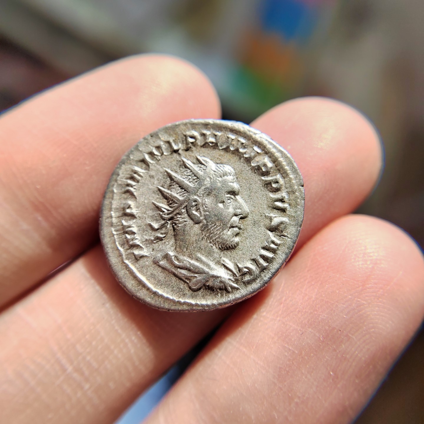 王之爱好～打制钱币 古罗马帝国银币