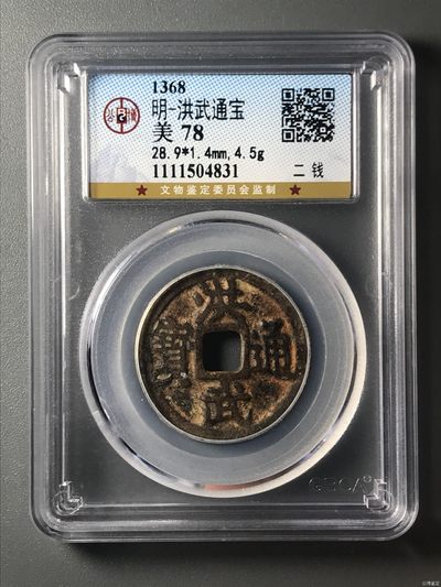 品味人生第276场 - 明洪武通宝背二钱