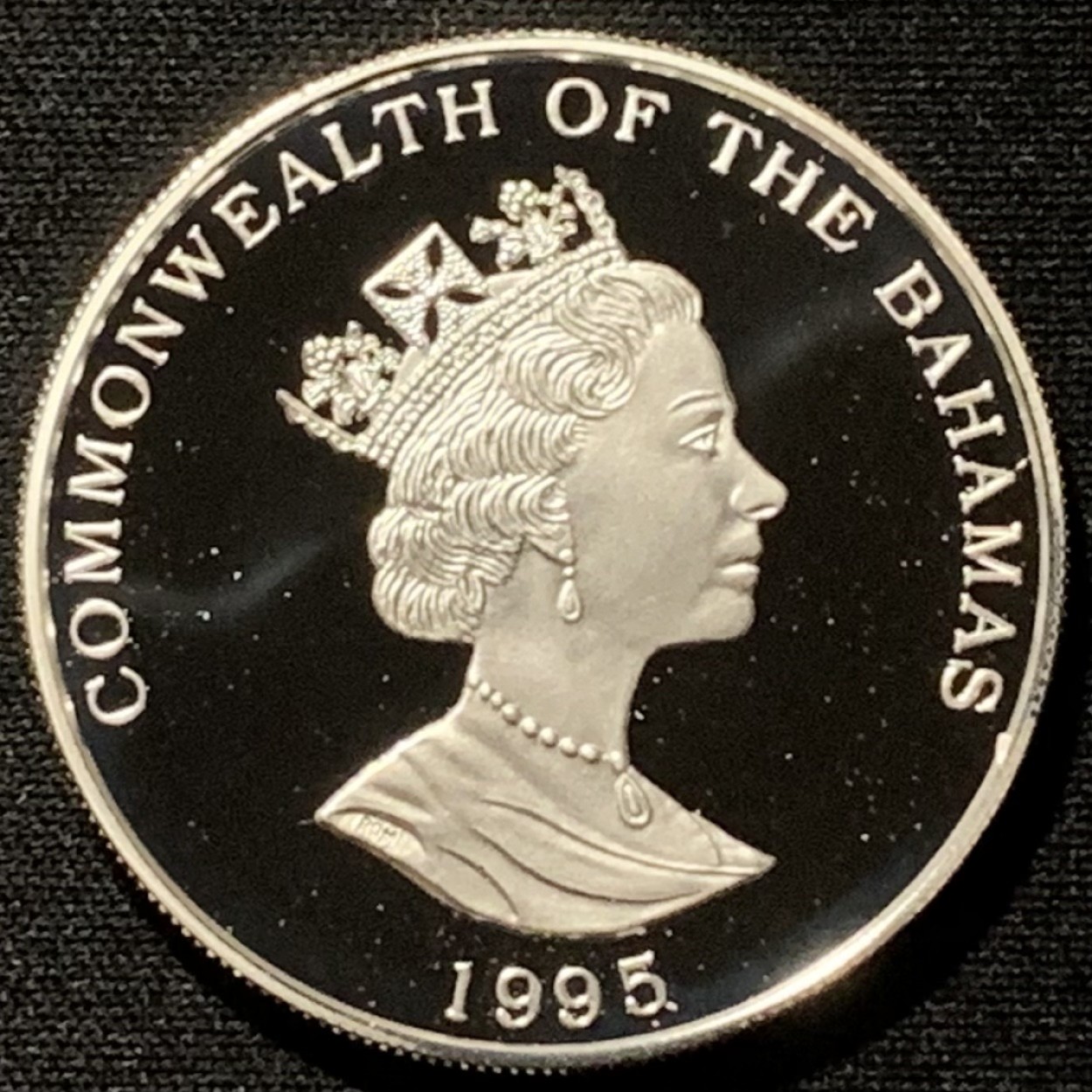 紫瑗钱币——第268期拍卖 巴哈马 1995年 亚特兰大奥运会 双体帆船 2元 23.33克 0.925银 精制