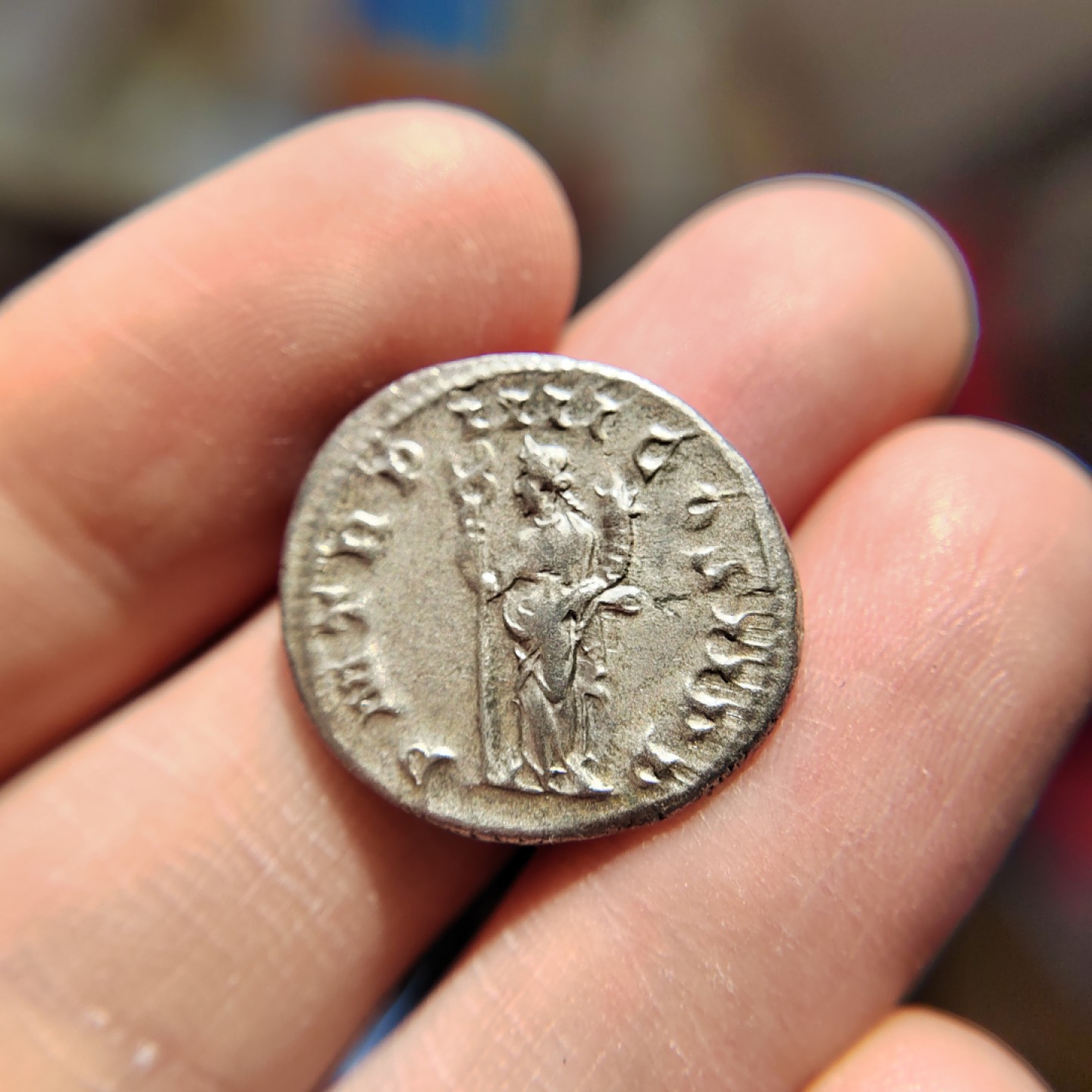 王之爱好～打制钱币 古罗马帝国银币