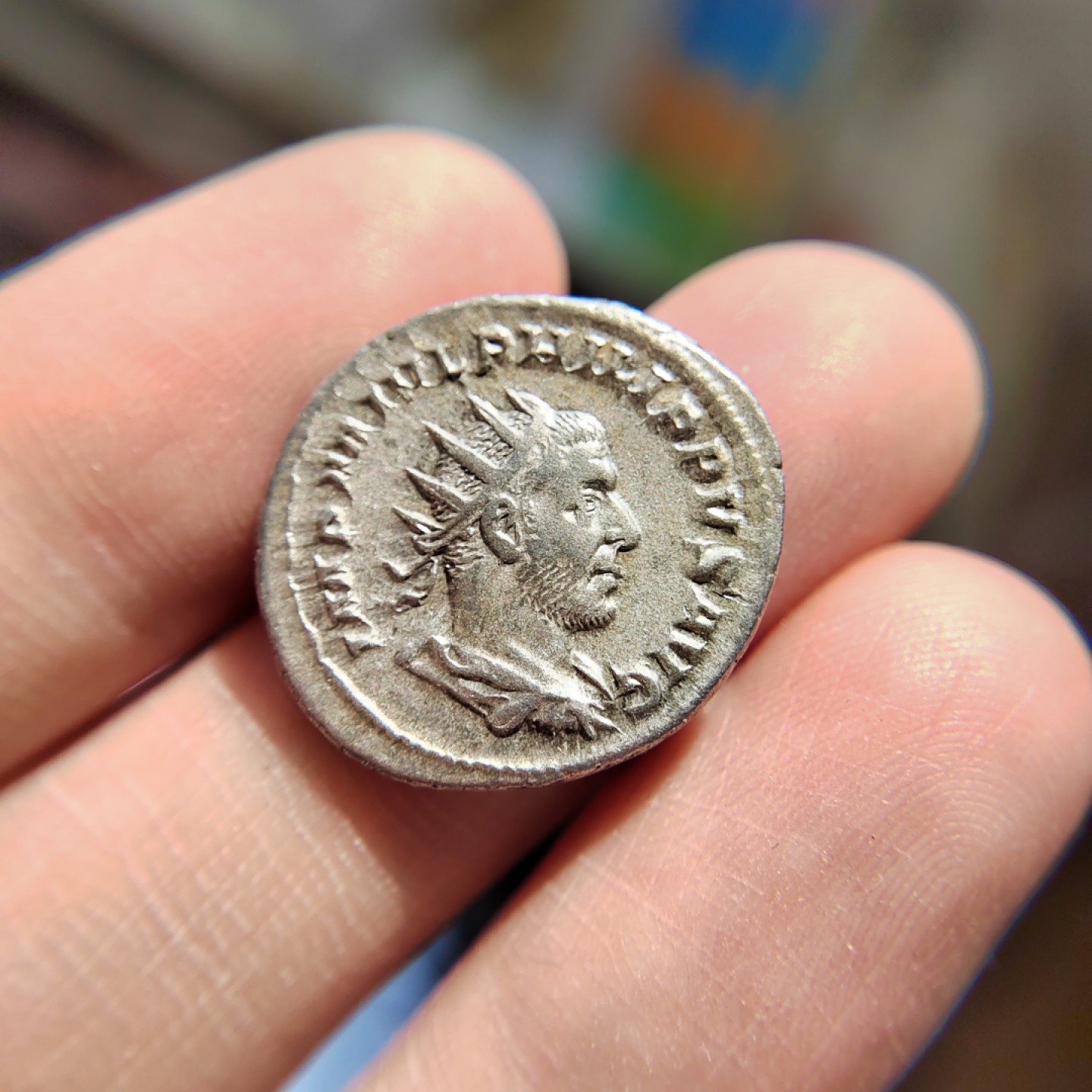 王之爱好～打制钱币 古罗马帝国银币