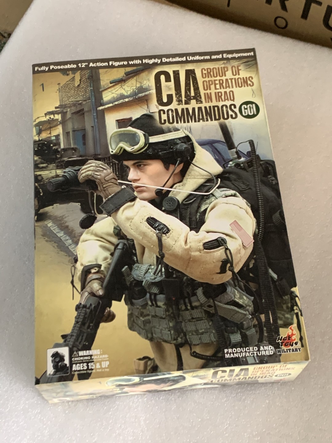 零元拍：绝版 HT 1/6 CIA 伊拉克 全新未拆。