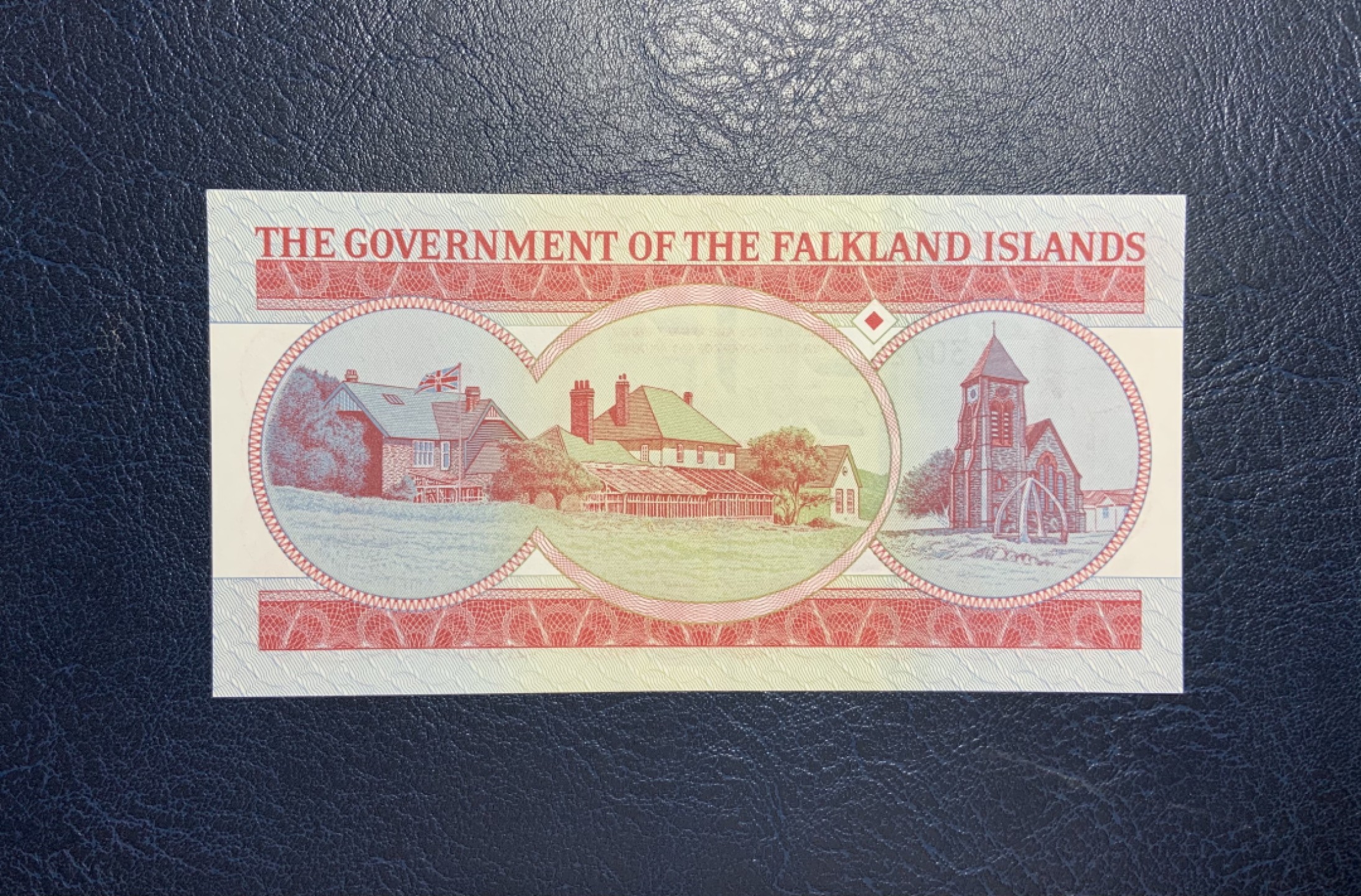 收藏联盟Quantum Auction 第208期拍卖(最后三拍新添测试钞评级币) 福克兰群岛1983年5镑 品相全新UNC 英国管辖150周年纪念