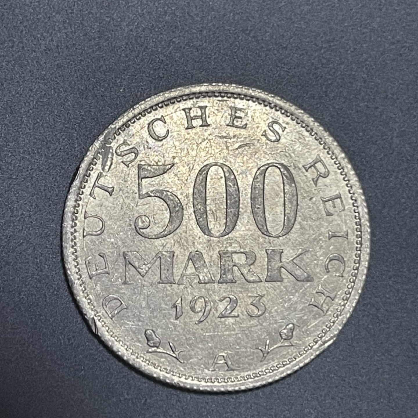 外国硬币0元起拍（30） 1923德国500马克