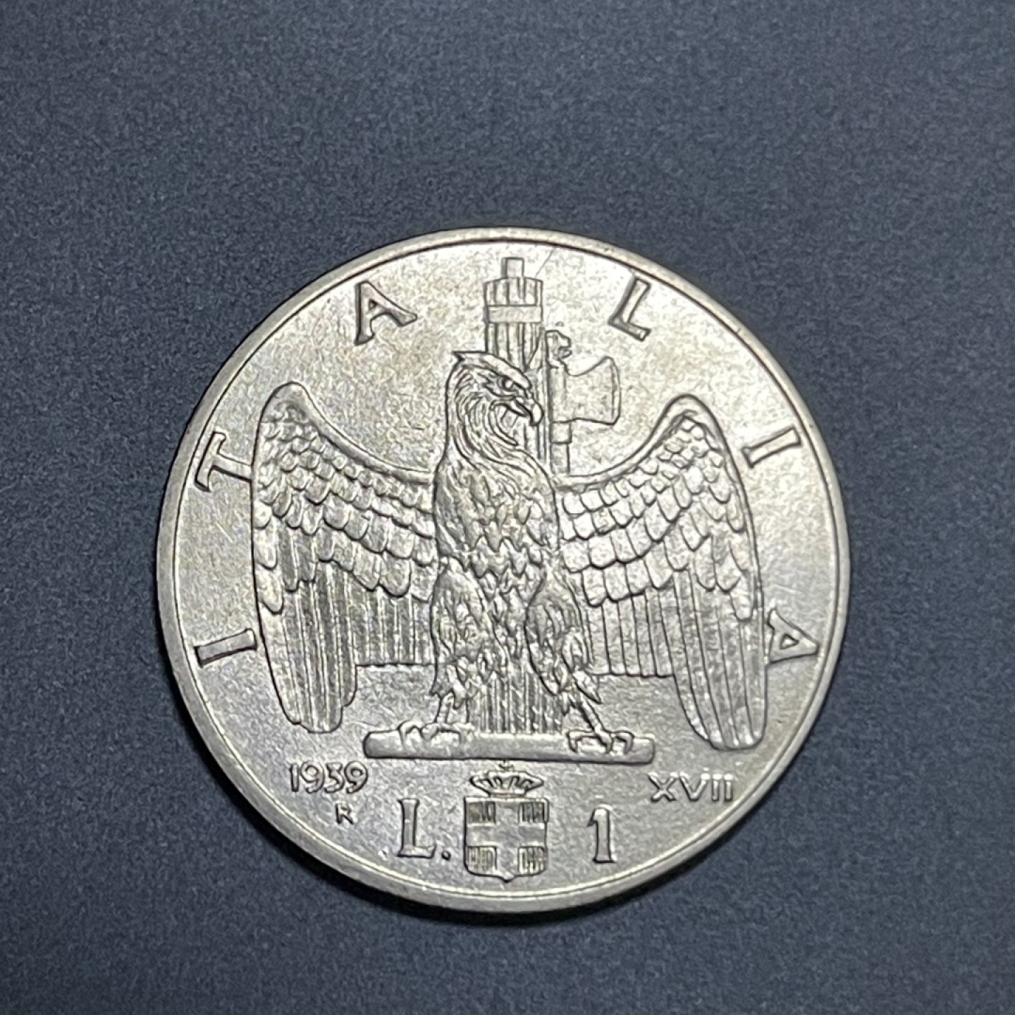 外国硬币0元起拍（30） 1939意大利1里拉