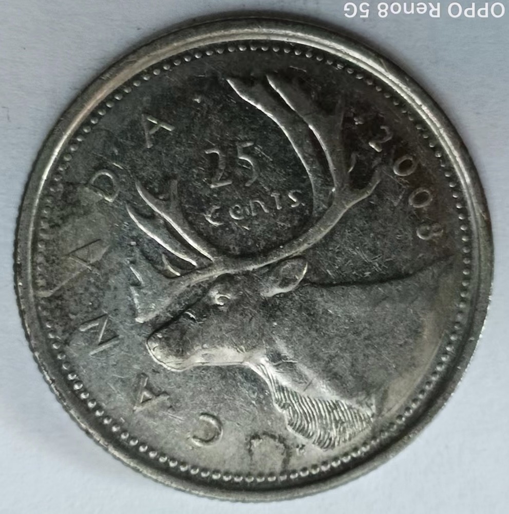 泡泡堂第145期  世界硬币专场（无押金，无佣金，捡漏，全场20包邮，偏远地区除外） 加拿大2008年25分