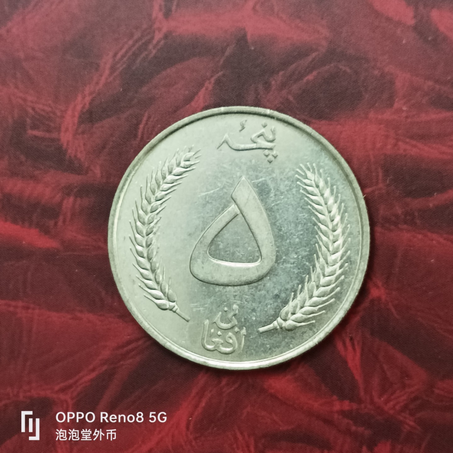 泡泡堂微拍第二十七幕精品硬币捡漏专场👿👿，零佣金，零押金，累计满二十元包邮 阿富汗五尼大币