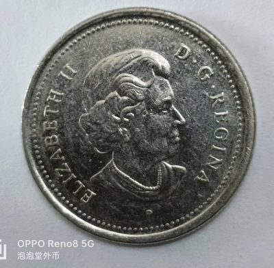 泡泡堂第145期  世界硬币专场（无押金，无佣金，捡漏，全场20包邮，偏远地区除外） - 加拿大2005年25分