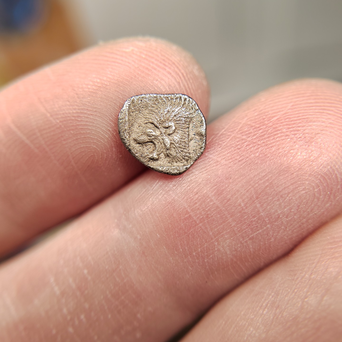 王之爱好～打制币 古希腊咆哮的狮子银币